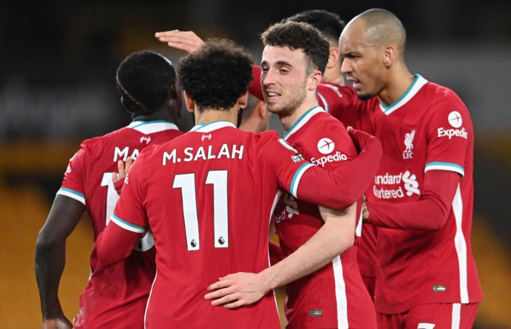 Liverpool meraih poin sempurna dalam lawatannya ke markas Wolverhampton Wanderers di Stadion Molineux, Selasa, 16 Maret 2021, dini hari WIB. The Reds menang 1-0 berkat gol semata wayang Diogo Jota.