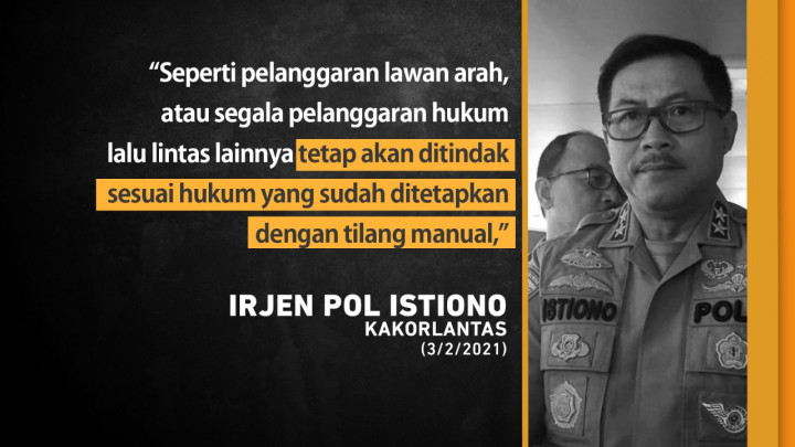 Tilang Elektronik Nasional Diluncurkan