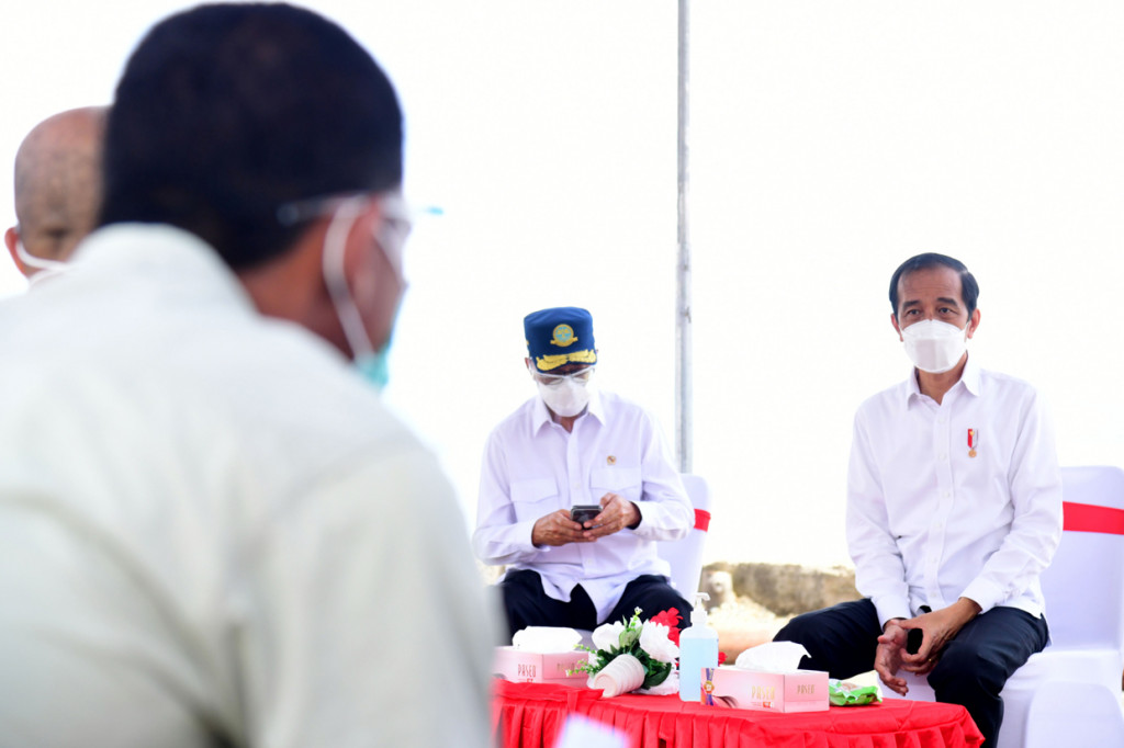 Dia ingin mendengar langsung keluhan dari para nelayan selama pandemi Covid-19.