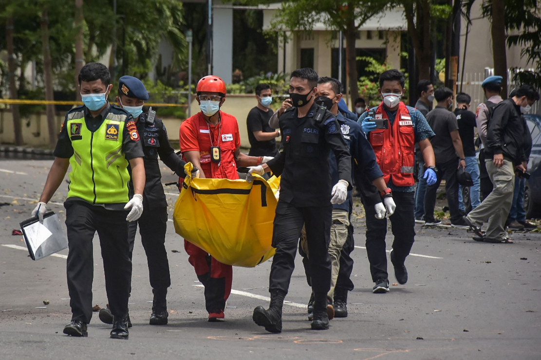 Korban Bom Bunuh Diri di Gereja Katedral Makassar Jadi 14 Orang, Pelaku