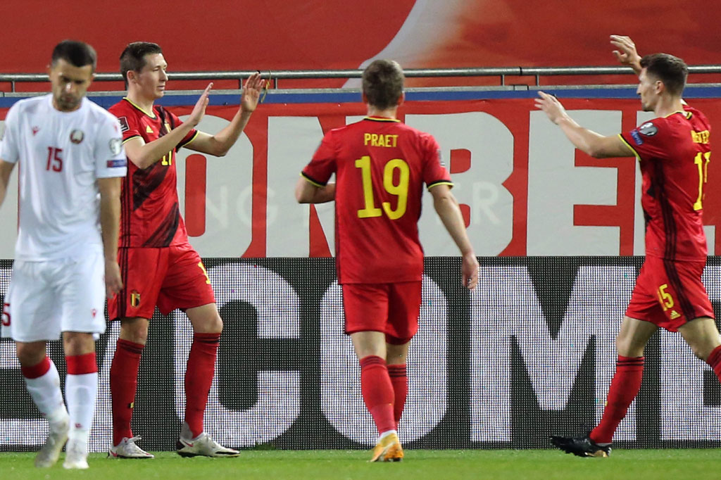 Hans Vanaken menggandakan keunggulan timnya tiga menit berselang.