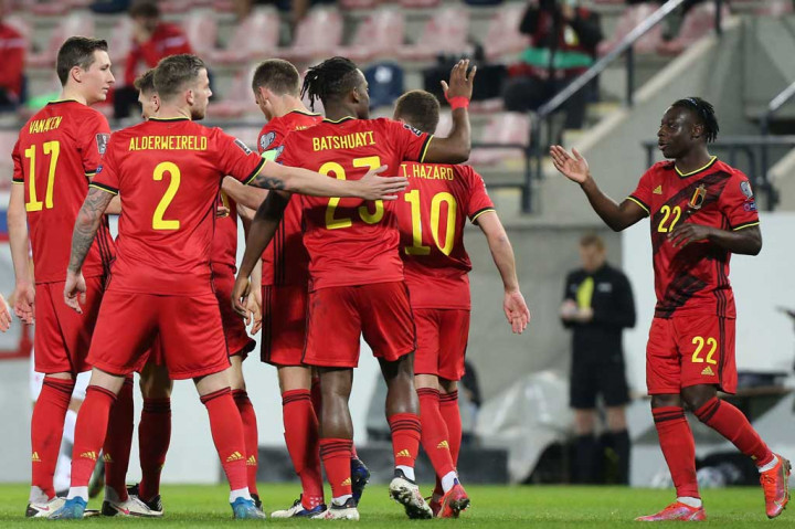 Kualifikasi Piala Dunia 2022: Belgia Lumat Belarusia 8-0