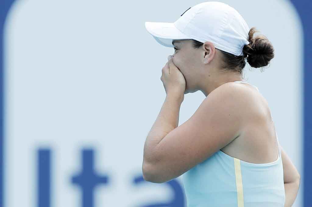 Barty kini telah memenangi 10 pertandingan berturut-turut di Miami sejak ia meraih gelar di tempat ini tahun 2019.
