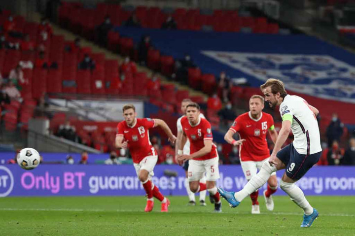 Kualifikasi Piala Dunia 2022: Inggris Kalahkan Polandia 2-1