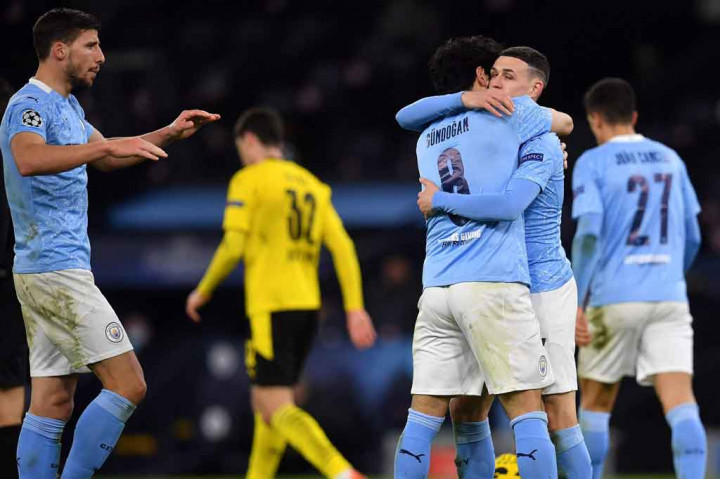 Tepat di pengujung waktu normal City berhasil mengunci kemenangan menjadi 2-1 lewat Foden dengan menyelesaikan umpan matang Ilkay Gundogan.