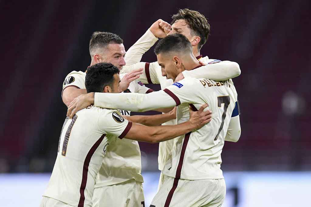 Kegagalan itu harus dibayar mahal sebab empat menit kemudian kiper Kjell Scherpen gagal mengantisipasi eksekusi tendangan bebas Lorenzo Pellegrini yang tidak terlalu berbahaya, tetapi bersarang ke gawang setelah mengenai pinggul penjaga gawang muda Belanda tersebut.