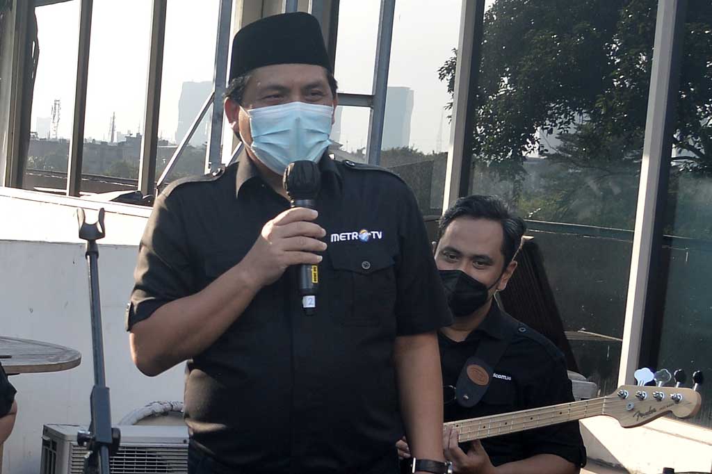 Tak ketinggalan, Pemimpin Redaksi Medcom.id Budiyanto mengajak semua SDM untuk mengejar berkah di bulan Ramadan kali ini.