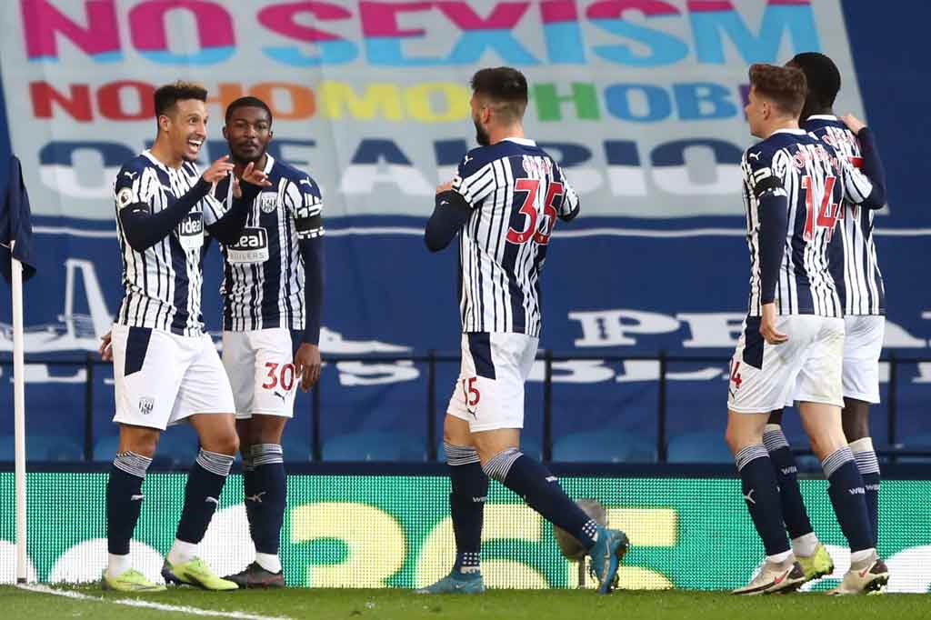 Pada menit ke-69,Pada menit ke-69, West Brom yang dalam situasi tertekan justru berhasil memperlebar keunggulan mereka saat Yokuslu membayar kesalahaannya dengan umpan terobosan nan matang yang bisa dikendalikan oleh Callum Robinson melewati hadangan Jannik Vestergaard sebelum diakhiri dengan tembakan yang tak terjangkau Forster.