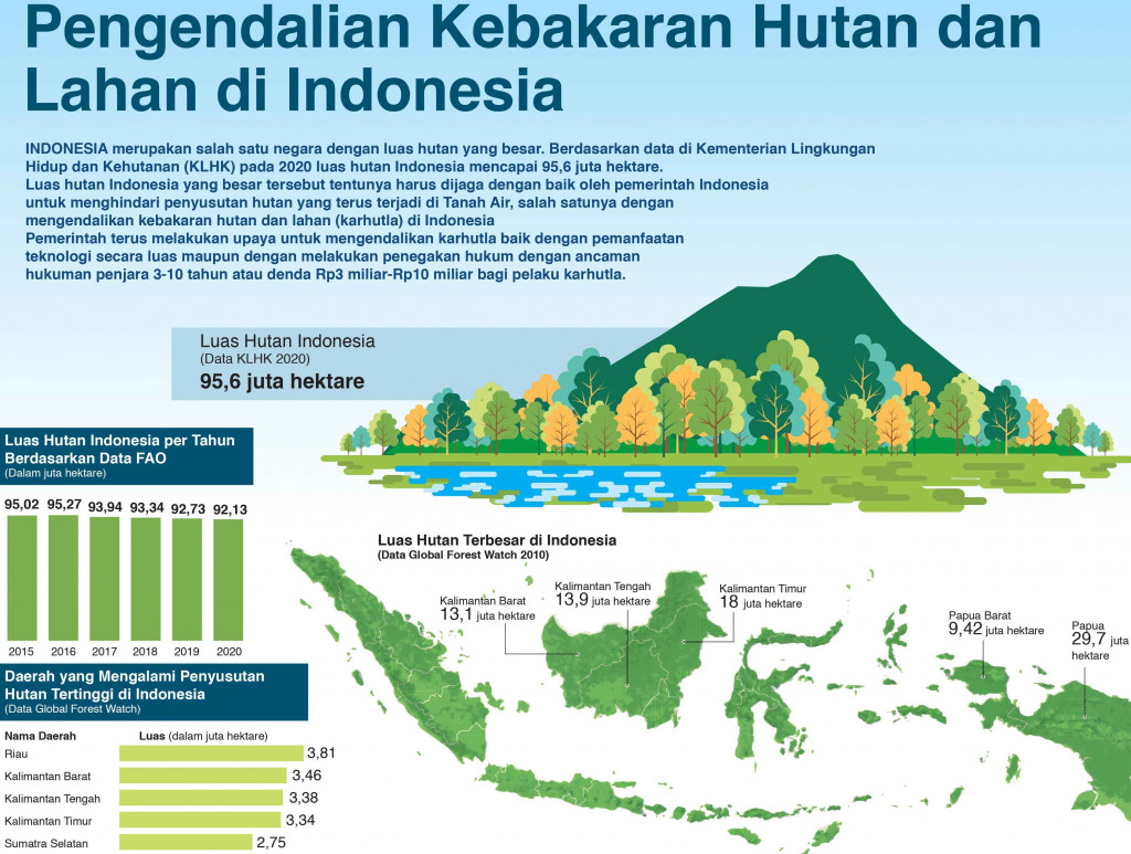 Pengendalian Kebakaran Hutan dan Lahan di Indonesia
