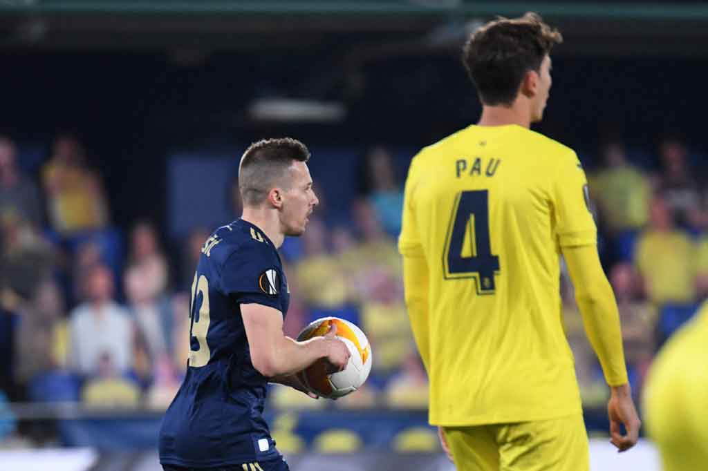 Pada menit ke-74 Dinamo sempat mencetak gol balasan melalui Mislav Orsic yang mengakhiri umpan satu dua bersama Bruno Petkovic dengan sepakan melengkung yang tak mampu diantisipasi oleh kiper Geronimo Rulli.