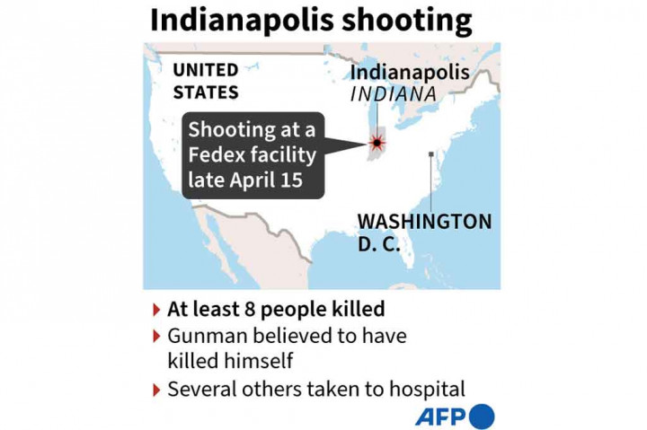 Juru bicara polisi Genae Cook mengatakan, petugas menanggapi insiden tersebut dan tiba di lokasi sekitar pukul 23.00 waktu setempat. Dia menambahkan bahwa pria bersenjata itu tewas karena bunuh diri.