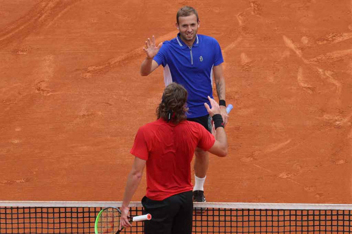 Unggulan keempat tersebut melaju ke partai puncak setelah mengalahkan petenis non unggulan Dan Evans dua set langsung dengan skor 6-2, 6-1 di semifinal.