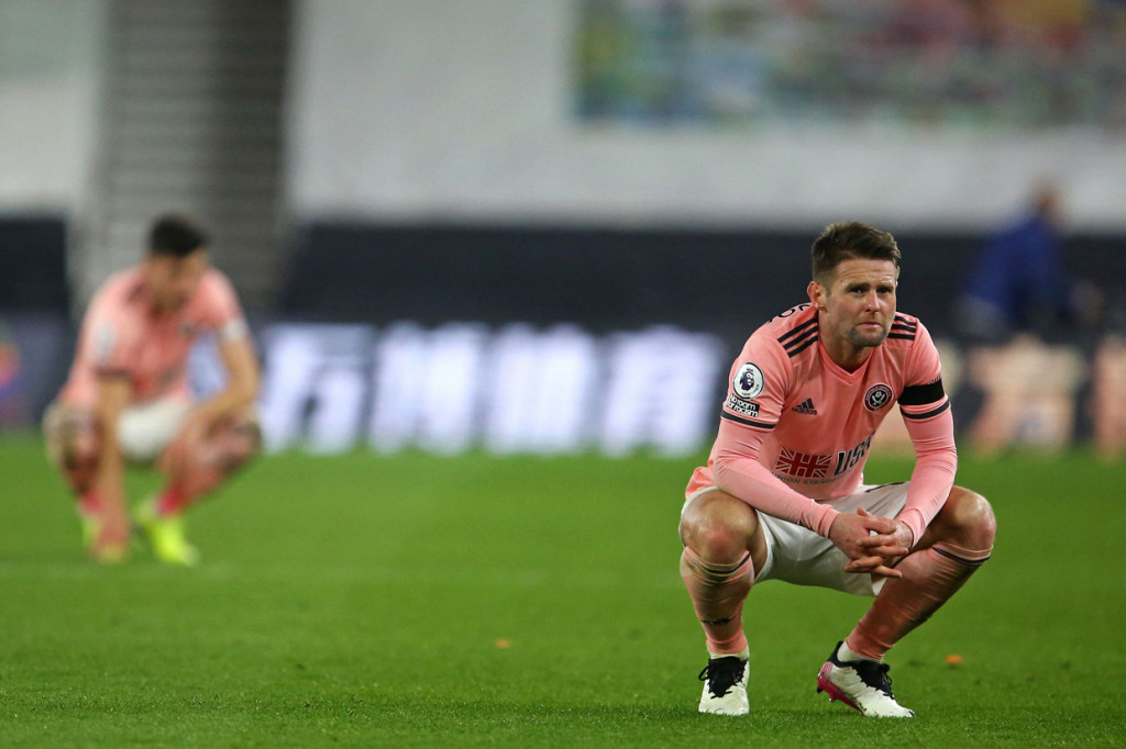 Sheffield United menjadi tim pertama yang terdegradasi dari Premier League musim ini, setelah Sheffield kalah dari Wolverhampton Wanderers.