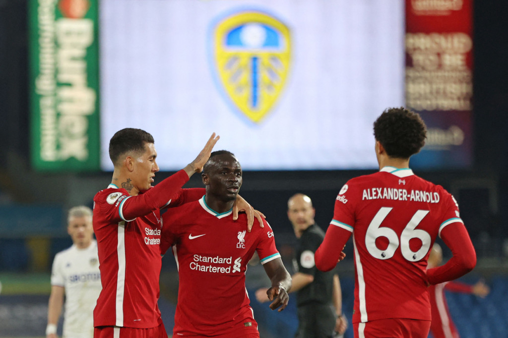 The Reds unggul lebih dulu melalui Sadio Mane di menit ke-31.