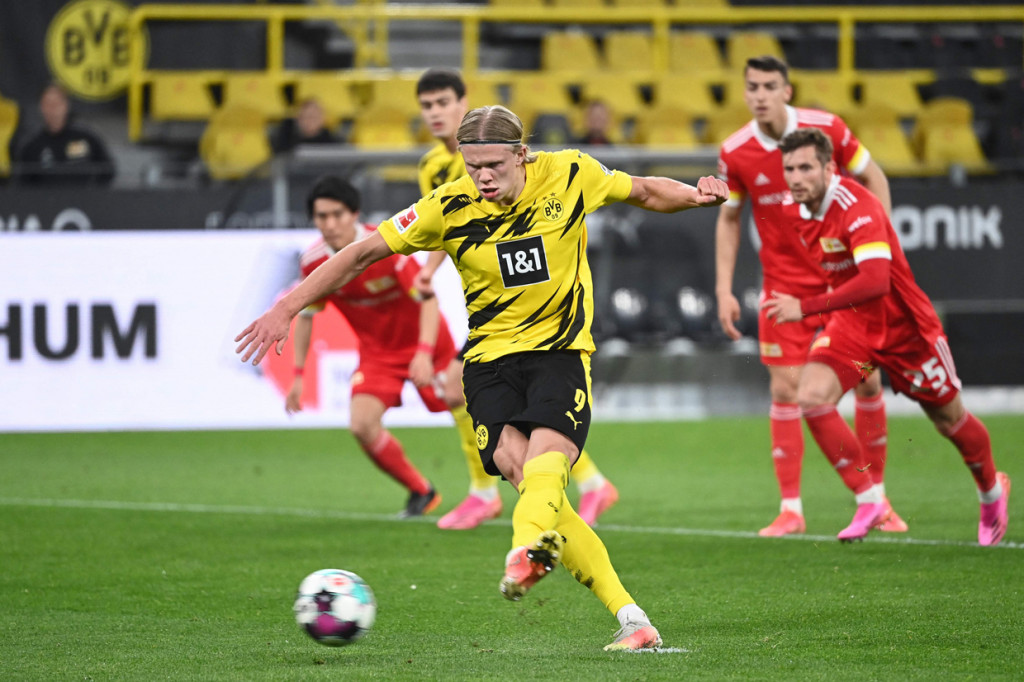 Erling Haaland maju sebagai eksekutor.