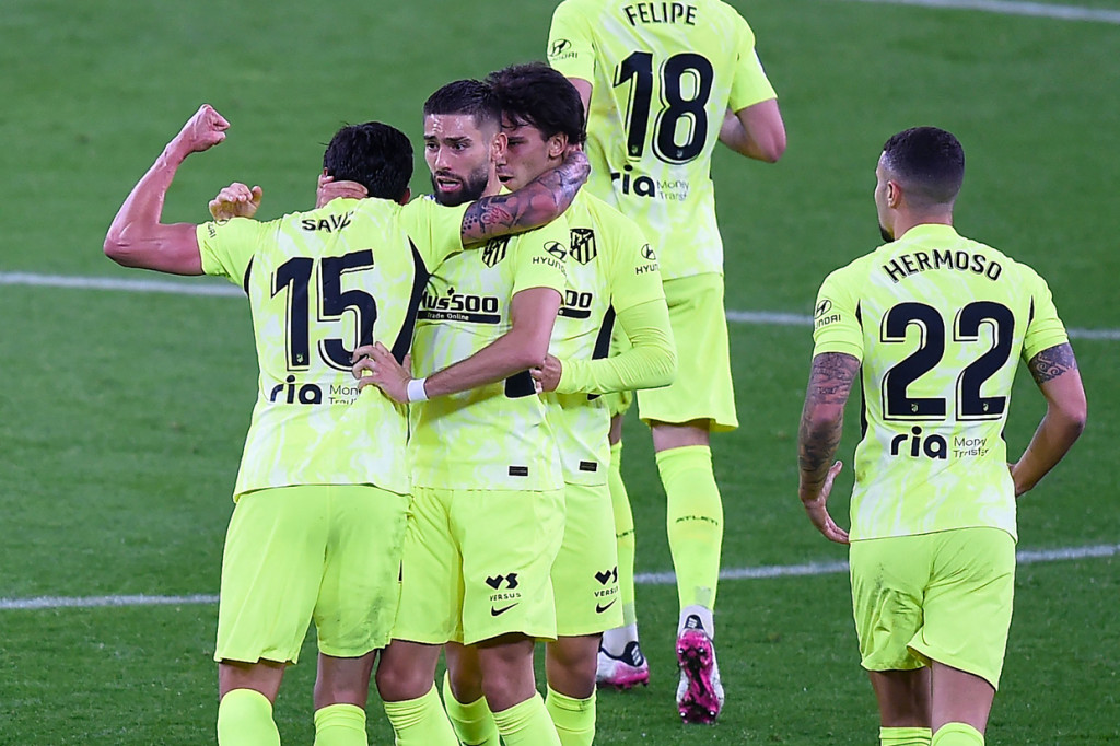 Atletico menyamakan kedudukan di menit ke-77. Stefan Savic membobol gawang Bilbao lewat bola tandukannya, menyambut umpan silang Carrasco. Kedudukan berubah 1-1.