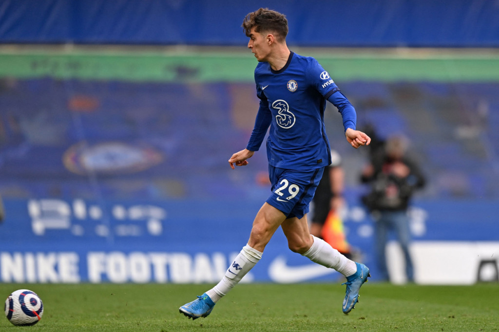 Sepasang gol yang membawa Chelsea meraih kemenangan tercipta berkat penampilan gemilang Kai Havertz.