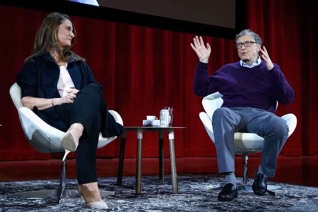 
Bill, 65, dan Melinda Gates, 56, menikah pada 1994 dan dikaruniai tiga orang anak, yakni Jennifer Katharine, Rory John, dan Phoebe Adele.