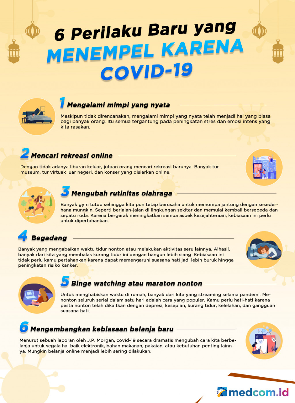6 Perilaku Baru yang Menempel karena Covid-19