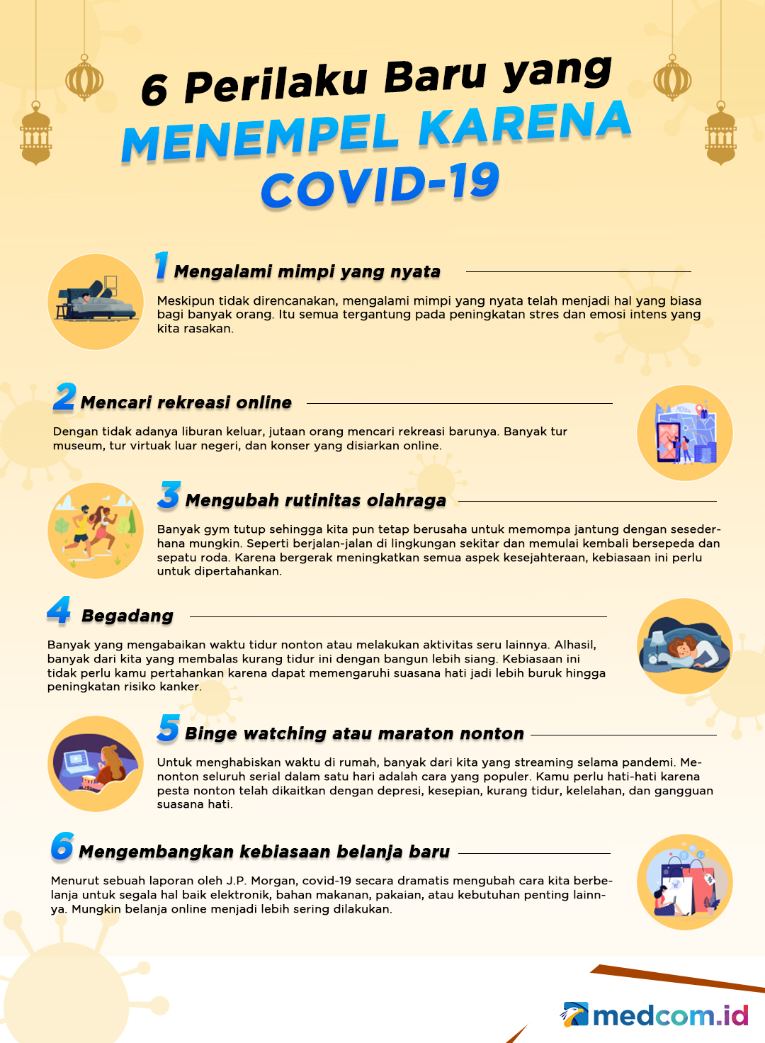 6 Perilaku Baru yang Menempel karena Covid-19 - Medcom.id