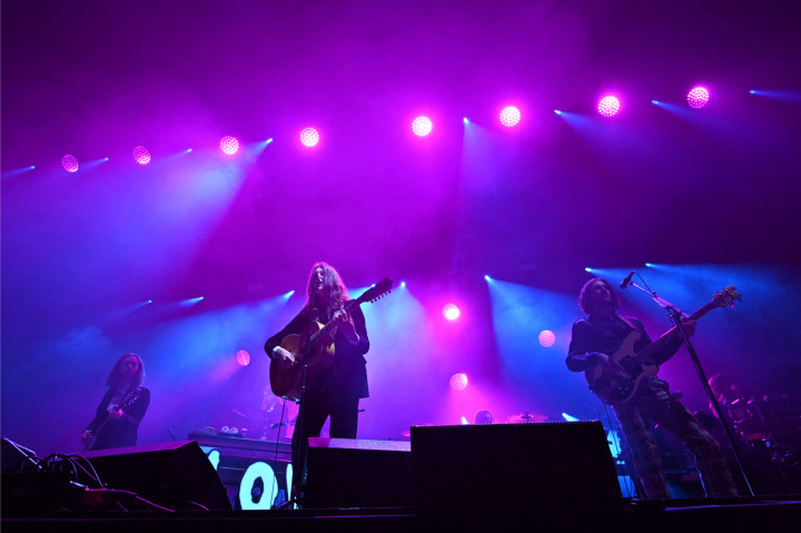 Acara itu digelar di ruang terbuka di Sefton Park.