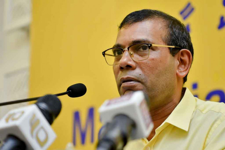 Seorang anggota keluarga mengatakan Nasheed menderita beberapa luka. 