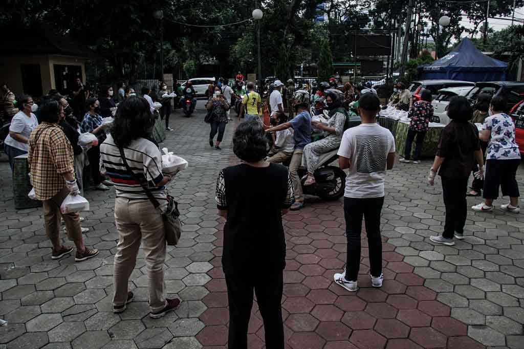 Potret kerukunan antarumat beragama di Ibu Kota ini menjadi angin segar di tengah isu intoleransi, radikalisme, dan terorisme yang terjadi di Tanah Air.