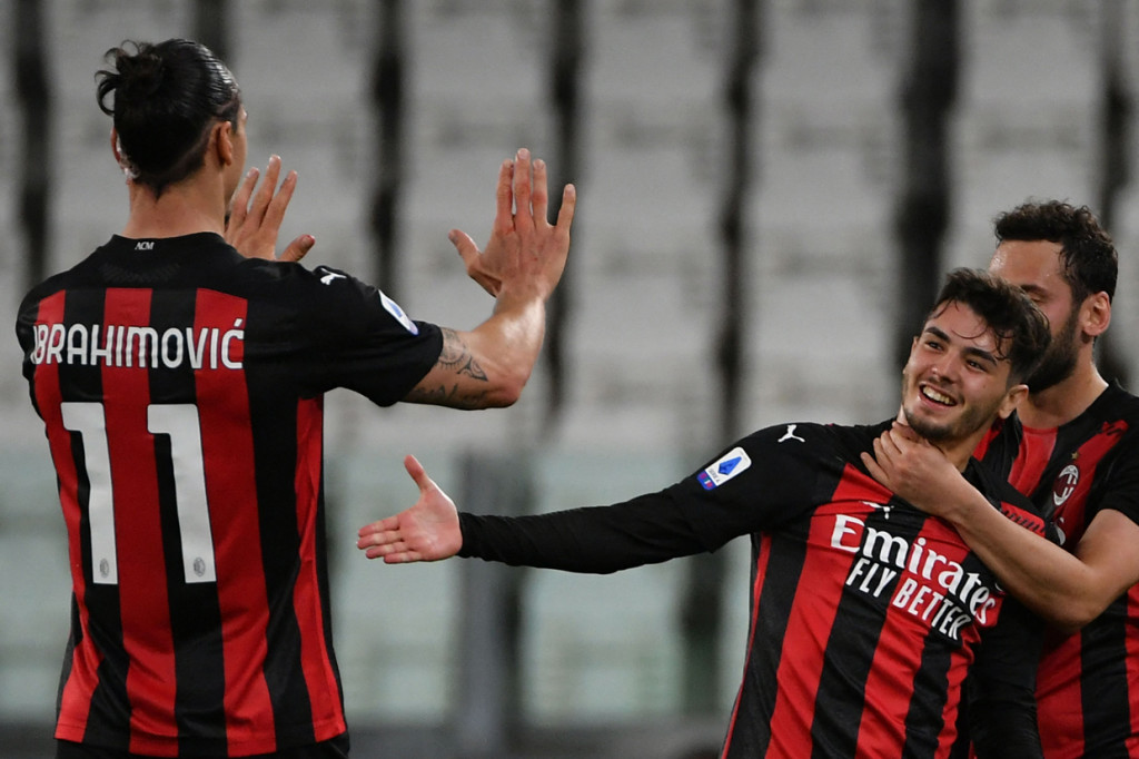 Rossoneri menutup babak pertama dengan skor 1-0 lewat gol Brahim Diaz.