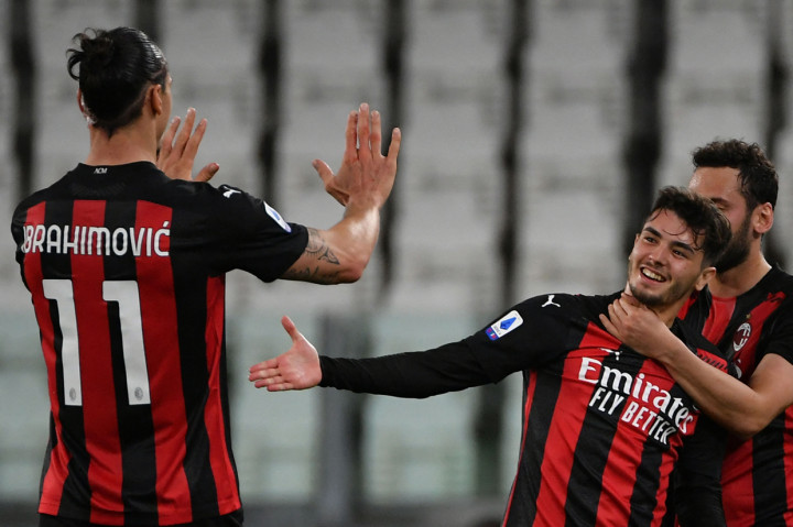 Rossoneri menutup babak pertama dengan skor 1-0 lewat gol Brahim Diaz.