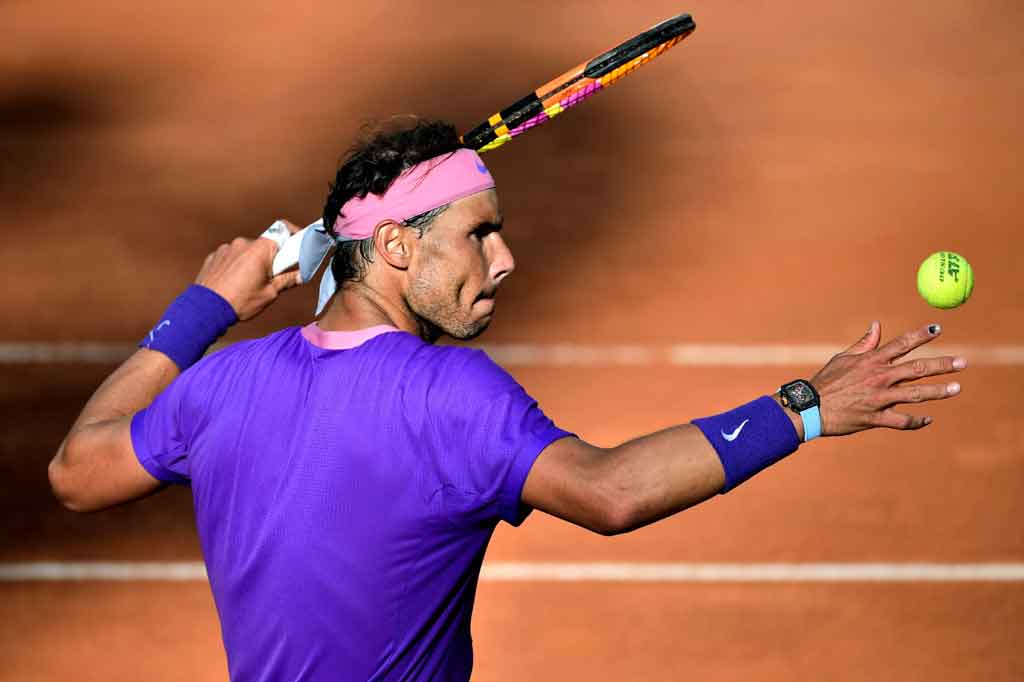 Menuju perempat finalnya ke-97 di tingkat ATP Masters 1000, Nadal akan ditantang unggulan keenam Alexander Zverev yang di pertandingan lainnya mengalahkan mantan peringkat empat dunia Kei Nishikori 4-6, 6-3, 6-4. 