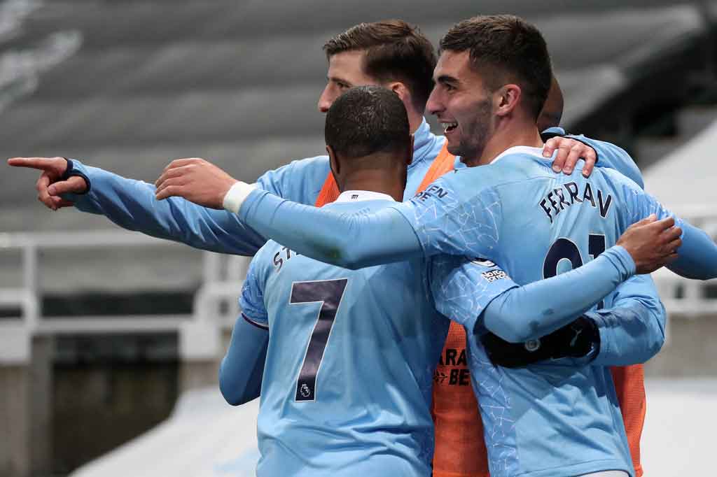 Lantas pada menit ke-66, Torres melengkapi raihan trigolnya di laga kali ini demi membawa City memimpin lagi lewat sepakan voli memanfaatkan bola muntah hasil tembakan Cancelo yang membentur tiang gawang.