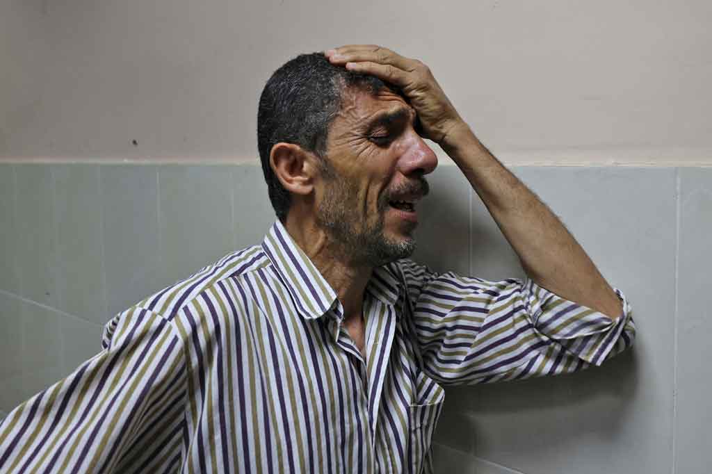 Sang ayah, Mahmoud Obeid sangat terpukul dengan kepergian putri kecilnya tersebut.