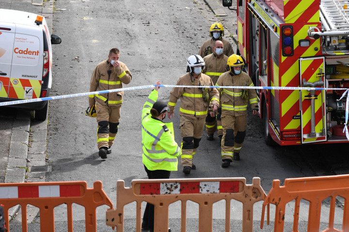 Departemen pemadam kebakaran Lancashire mengatakan di Twitter bahwa pihaknya mengumumkan telah terjadi insiden besar terkait dugaan ledakan gas. 