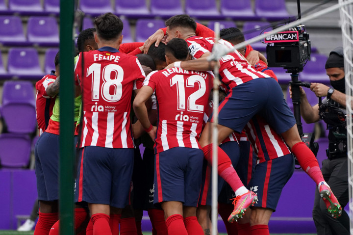 Skor 2-1 untuk kemenangan Atletico bertahan hingga pertandingan usai.