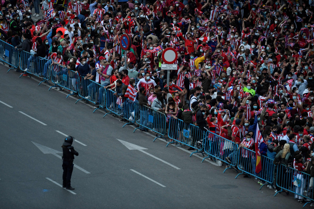 Atletico Madrid akhirnya memastikan diri sebagai juara La Liga Spanyol musim 2020/2021. 