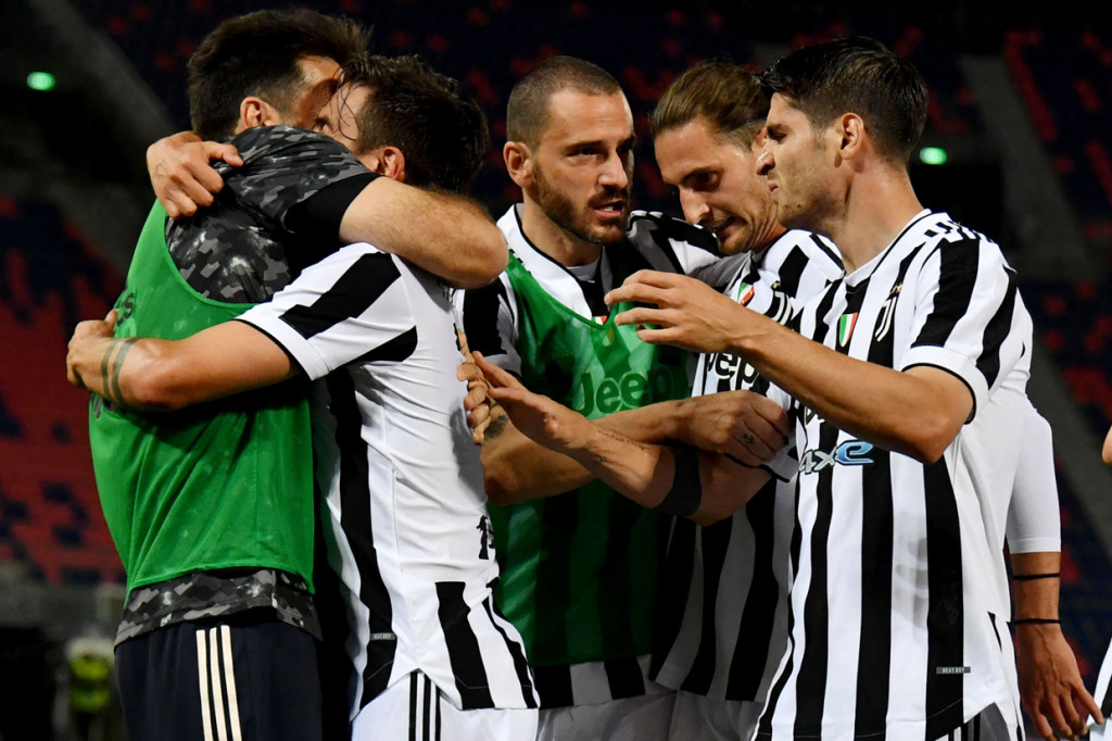 Juventus kembali menambah gol di babak kedua, yang kembali lewat Morata. 