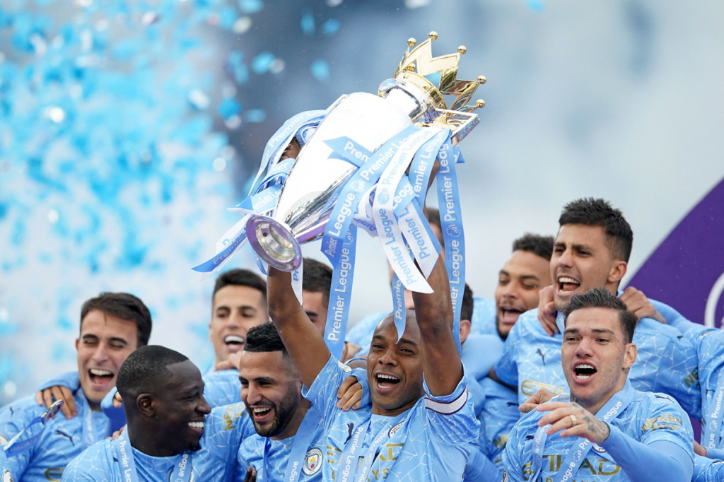 Bertanding di Etihad Stadium, Manchester, Inggris, Minggu, 23 Mei 2021, malam WIB, City sudah dipastikan juara saat menjamu Everton.