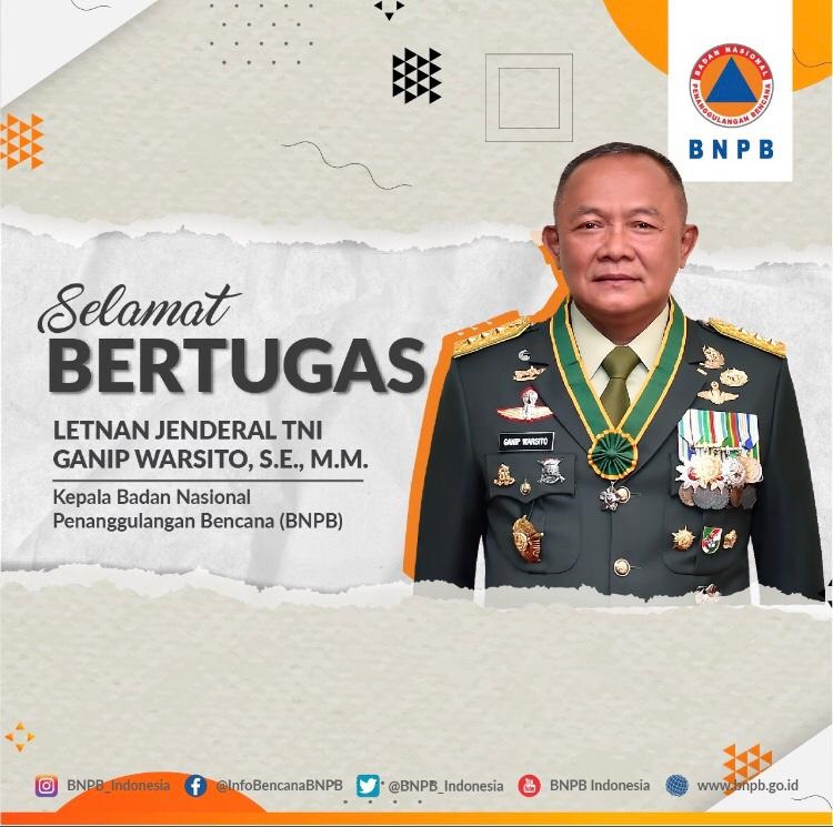 Terimakasih Doni Monardo, Selamat Bertugas Ganip Warsito!