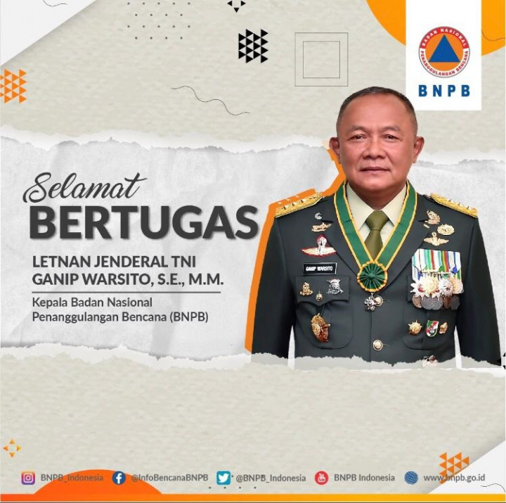 Terimakasih Doni Monardo, Selamat Bertugas Ganip Warsito!