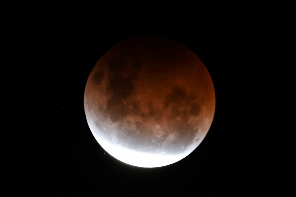 Super Blood Moon di Melbourne, Australia