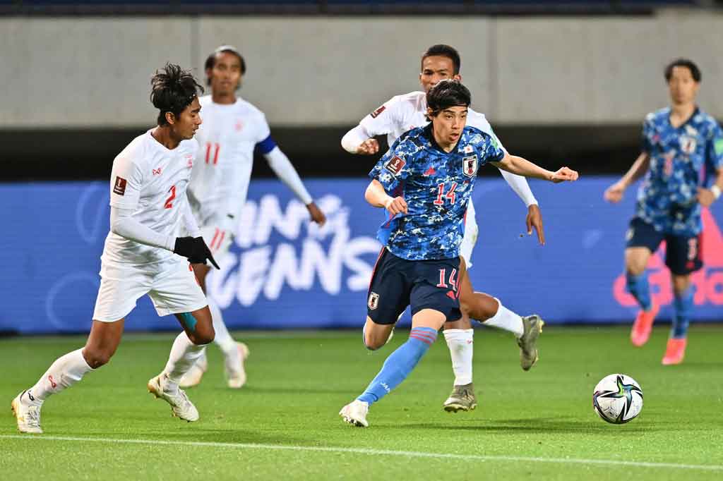 Tim Negeri Matahari Terbit mendominasi pertandingan tersebut dengan penguasaan bola mencapai 77 persen dan mencatat melepaskan 27 tembakan percobaan (13 on target).