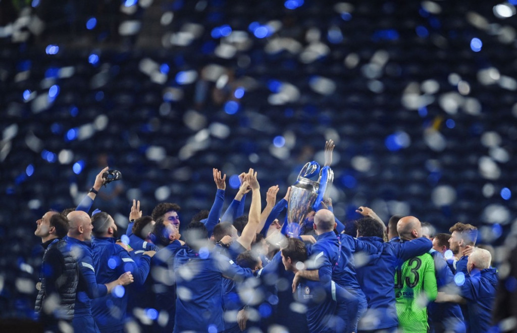 Chelsea menang 1-0 atas Manchester City dalam laga final Liga Champions di Stadion Do Dragao, Porto, Portugal, Minggu, 30 Miei 2021, dini hari WIB. 
