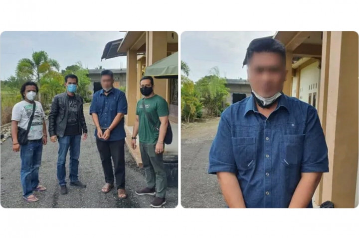 Tim satuan reserse kriminal (Satreskrim) Polresta Pekanbaru berhasil menangkap tersangka buron sekaligus otak pelaku yang juga mantan Ketua LAM Pekanbaru J atau YS (Yose Saputra).