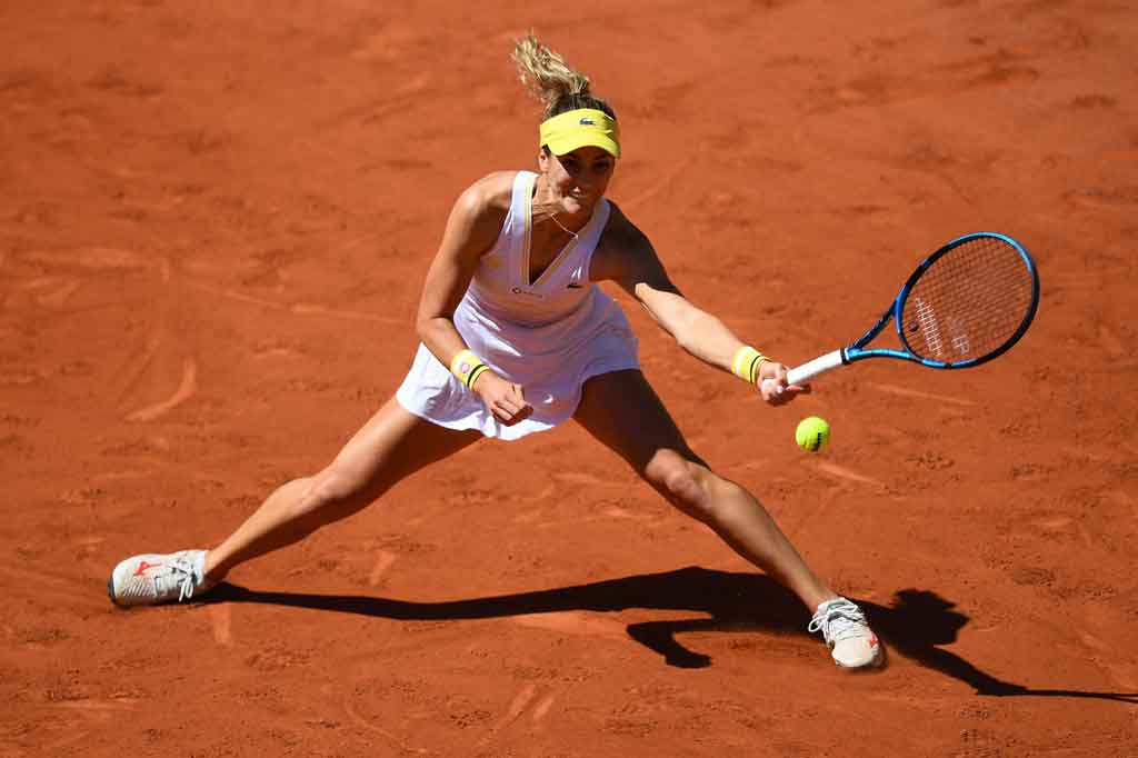 Barty menutup set pembuka dalam pertemuan pertamanya melawan petenis Amerika Serikat itu, tapi kepercayaan diri Pera tumbuh hingga berhasil menaikkan levelnya untuk menyamakan kedudukan di set kedua.