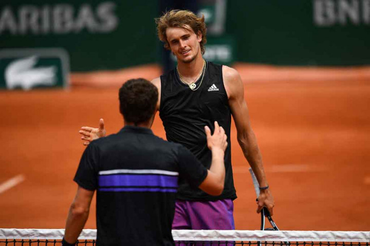 Unggulan keenam tersebut melaju setelah mengalahkan petenis kualifikasi asal Rusia Roman Safiullin dengan dua set langsung.