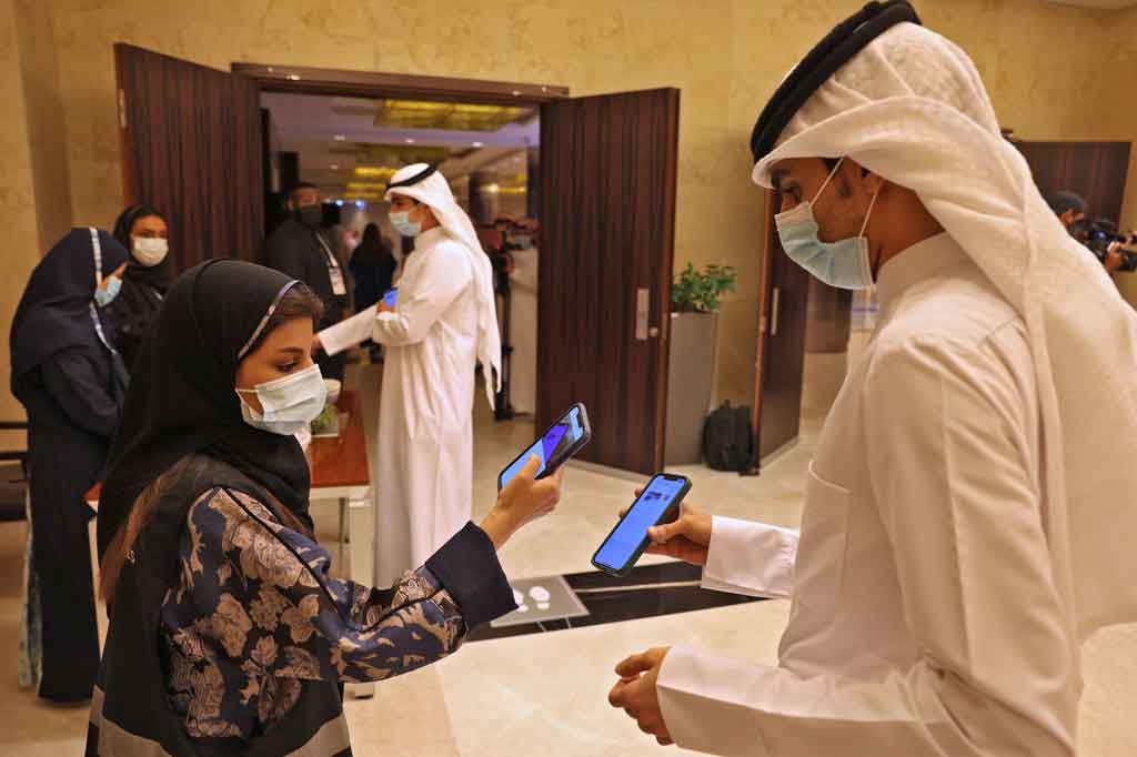 Konser tersebut digelar dengan penerapan protokol kesehatan yang ketat. Sebelum memasuki tempat konser, para penonton diwajibkan menunjukkan sertifikat vaksin atau tes negatif covid-19. Mereka juga harus mengenakan masker dan menjaga jarak satu sama lain.