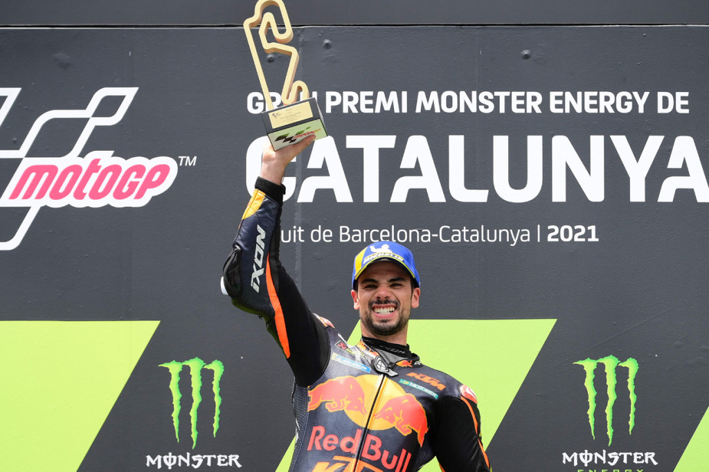 Miguel Oliveira berhasil memenangi MotoGP Catalunya 2021. 