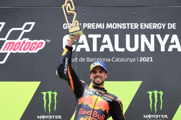 Miguel Oliveira berhasil memenangi MotoGP Catalunya 2021. 