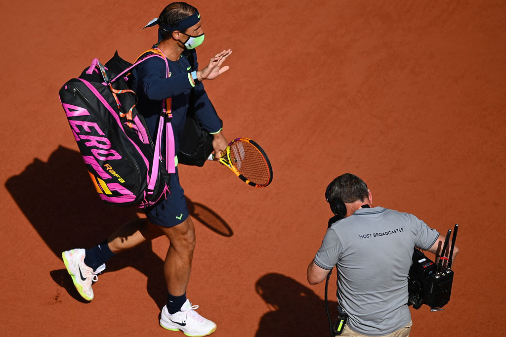 Nadal kini telah memenangi 104 pertandingan di Roland Garros melawan hanya dua kekalahan sejak debutnya tahun 2005, sementara kemenangan tersebut memperpanjang rekor kemenangan set berturut-turutnya di Paris menjadi 35.