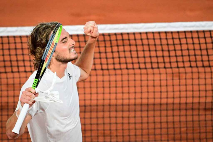 Tsitsipas memiliki kemenangan terbanyak dalam tur ATP musim ini (38) dan memenangi gelar lapangan tanah liat di Monte Carlo dan Lyon.